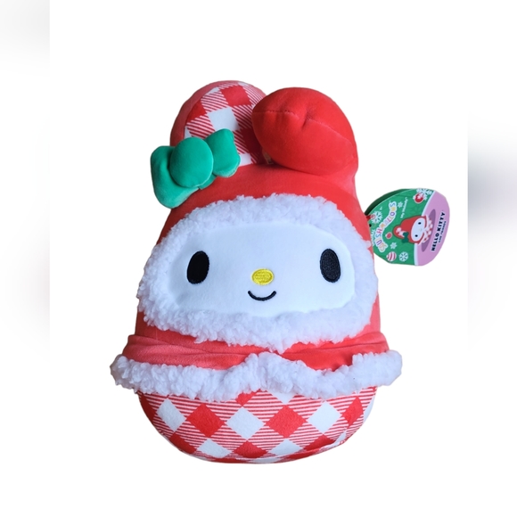 8" My Melody Christmas Squishmallow - Picture 1 of 4